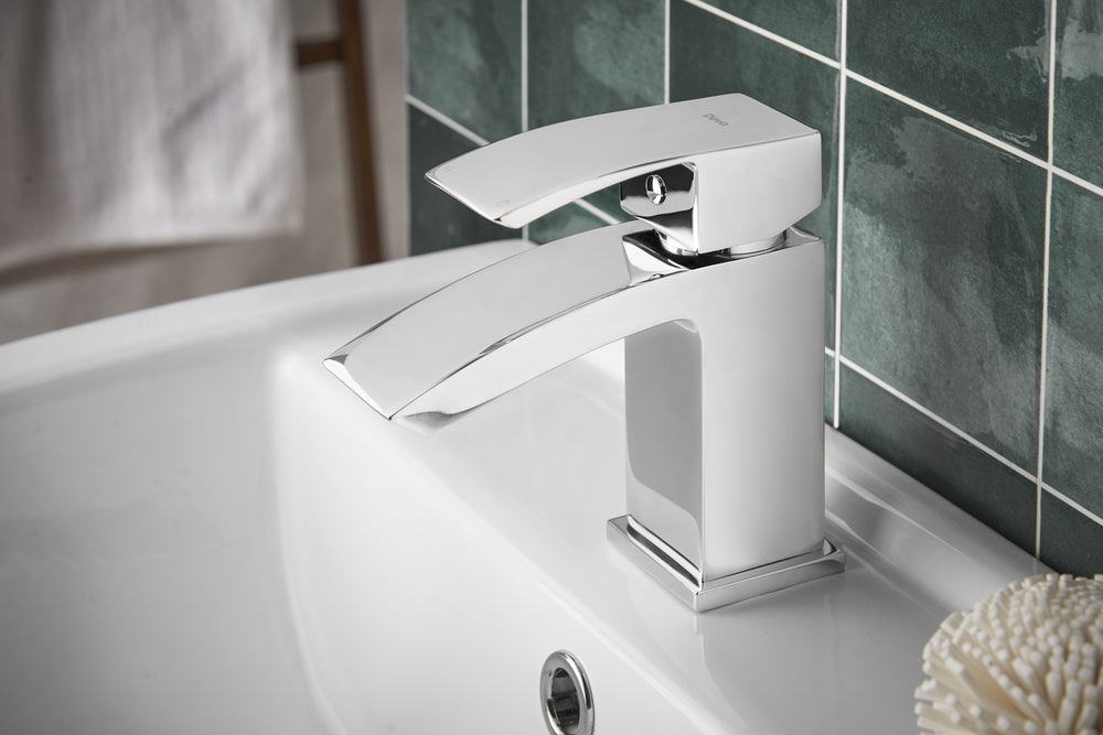 Swoop MK2 Mono Basin Mixer - Chrome