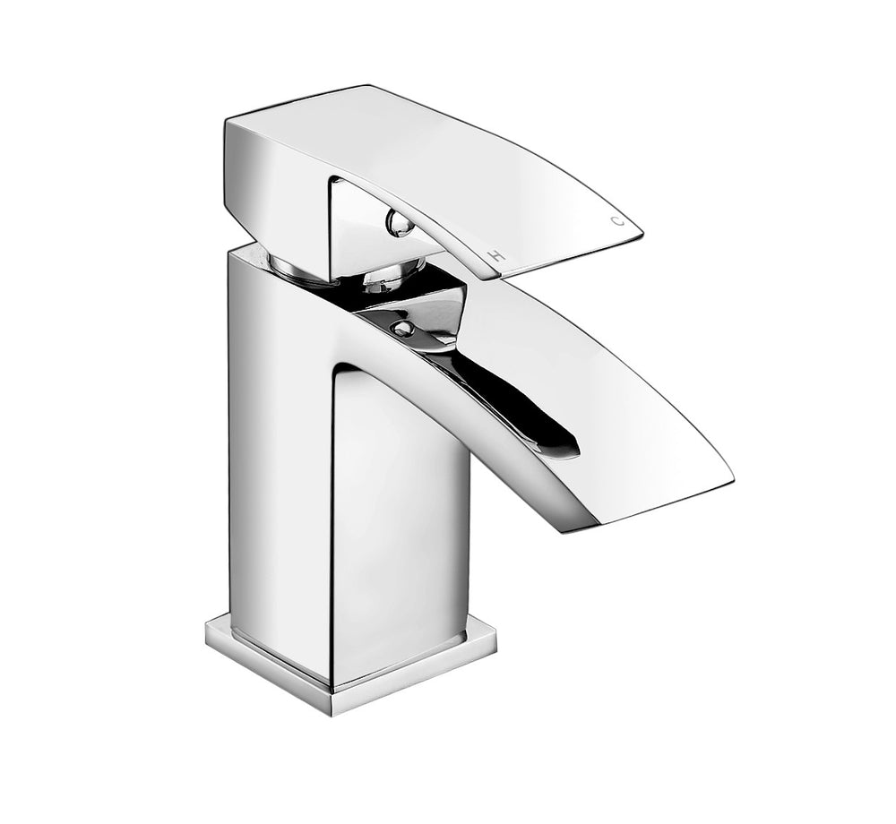 Swoop MK2 Mini Mono Basin Mixer - Chrome