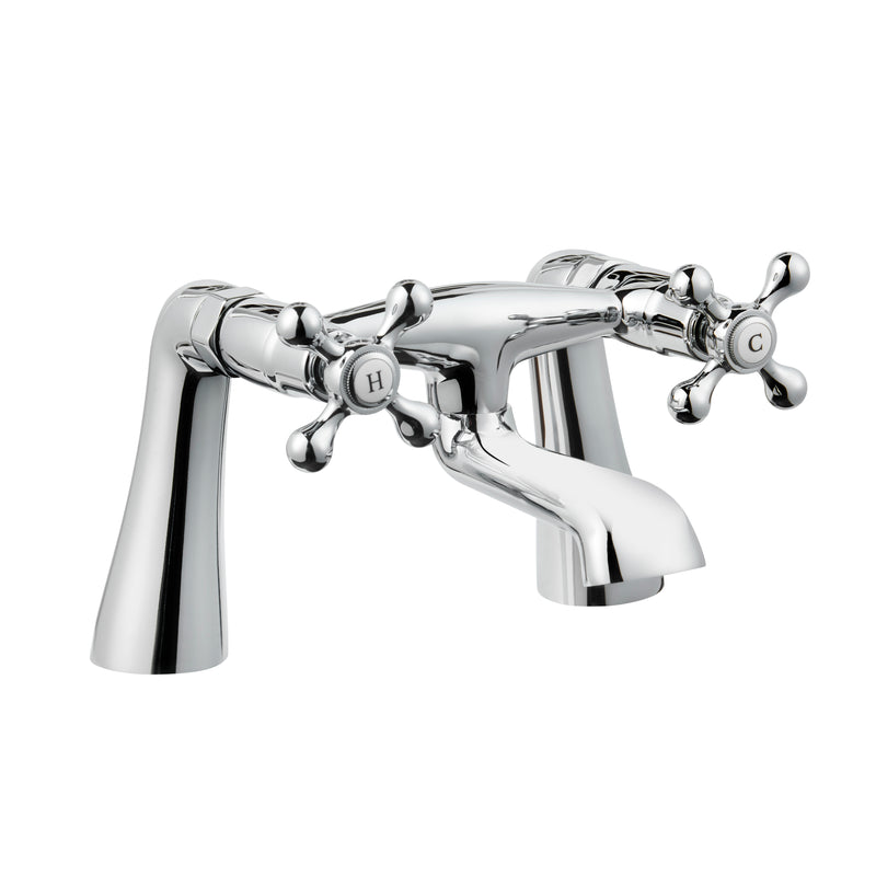 Tudor Pillar Mounted Bath Filler