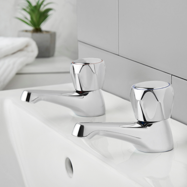 Vitality Round Basin Taps - Chrome – Deva By Methven