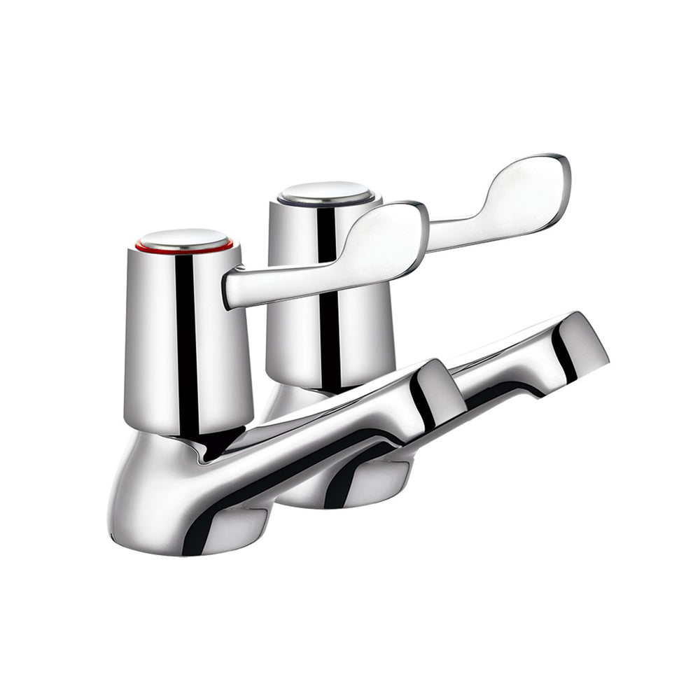 Vitality Lever Basin Taps - 4lpm - Chrome