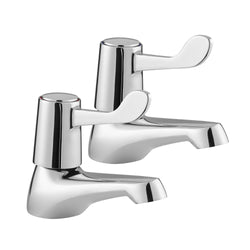 Vitality Lever Bath Taps - Chrome