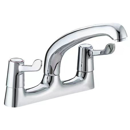 Vitality Lever Deck Sink Mixer - 5lpm - Chrome