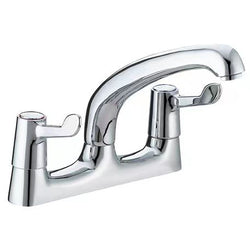 Vitality Lever Deck Sink Mixer - Chrome