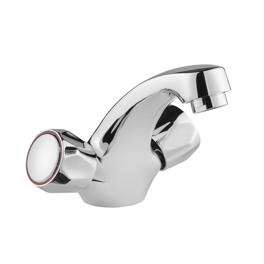Vitality Round Basin Mixer - 4lpm - Chrome