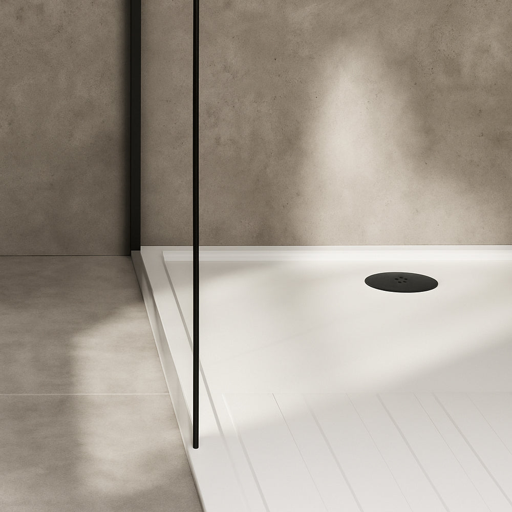 Plate and Screw Fixing - Matte Black