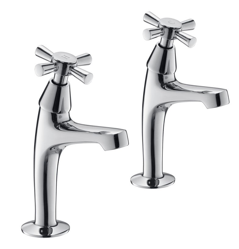 Milan Sink Taps - Chrome