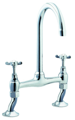 Coronation bridge sink mixer