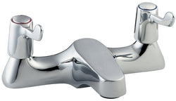 LEVER ACTION DECK MOUNTED BATH FILLER
