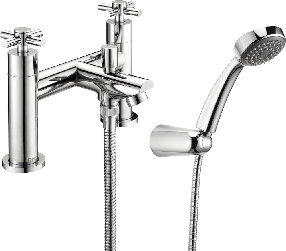 Motif Bath Shower Mixer - Chrome