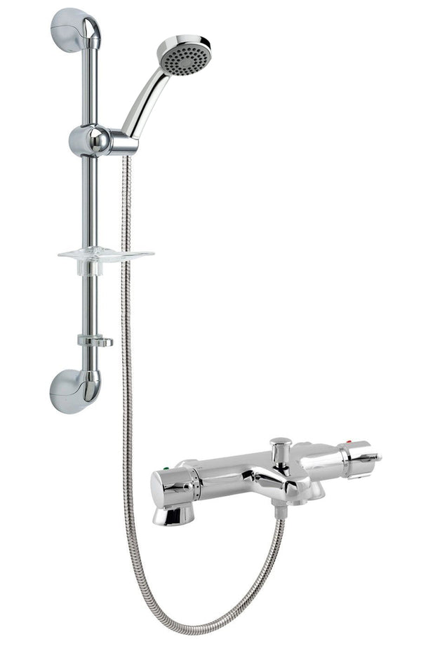Lever Thermostatic Bath Shower with Slide Rail Kit