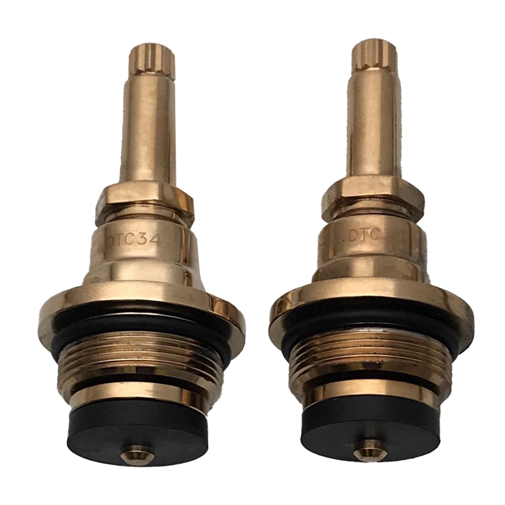 On/Off Valve - CORONATION 3/4" 1010 GOLD - Pair