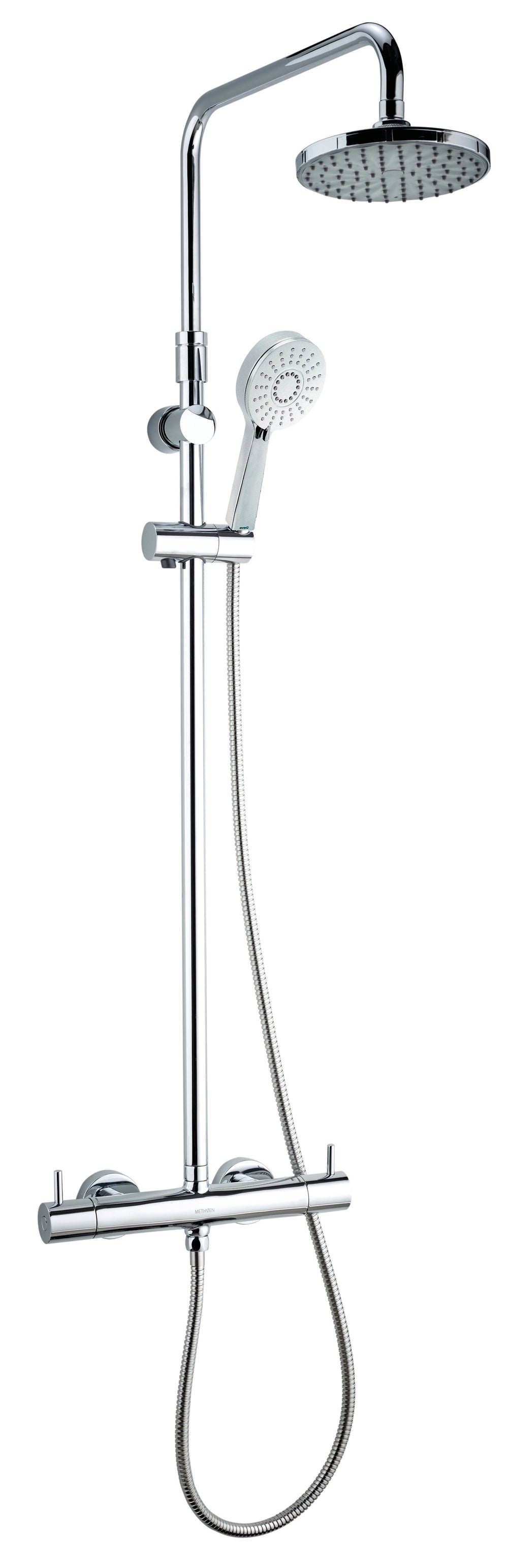 Deva Vision Cool Touch Thermostatic Shower Mixer Set Chrome